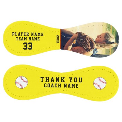 Thank you Coach Team Name Number Photo Softball