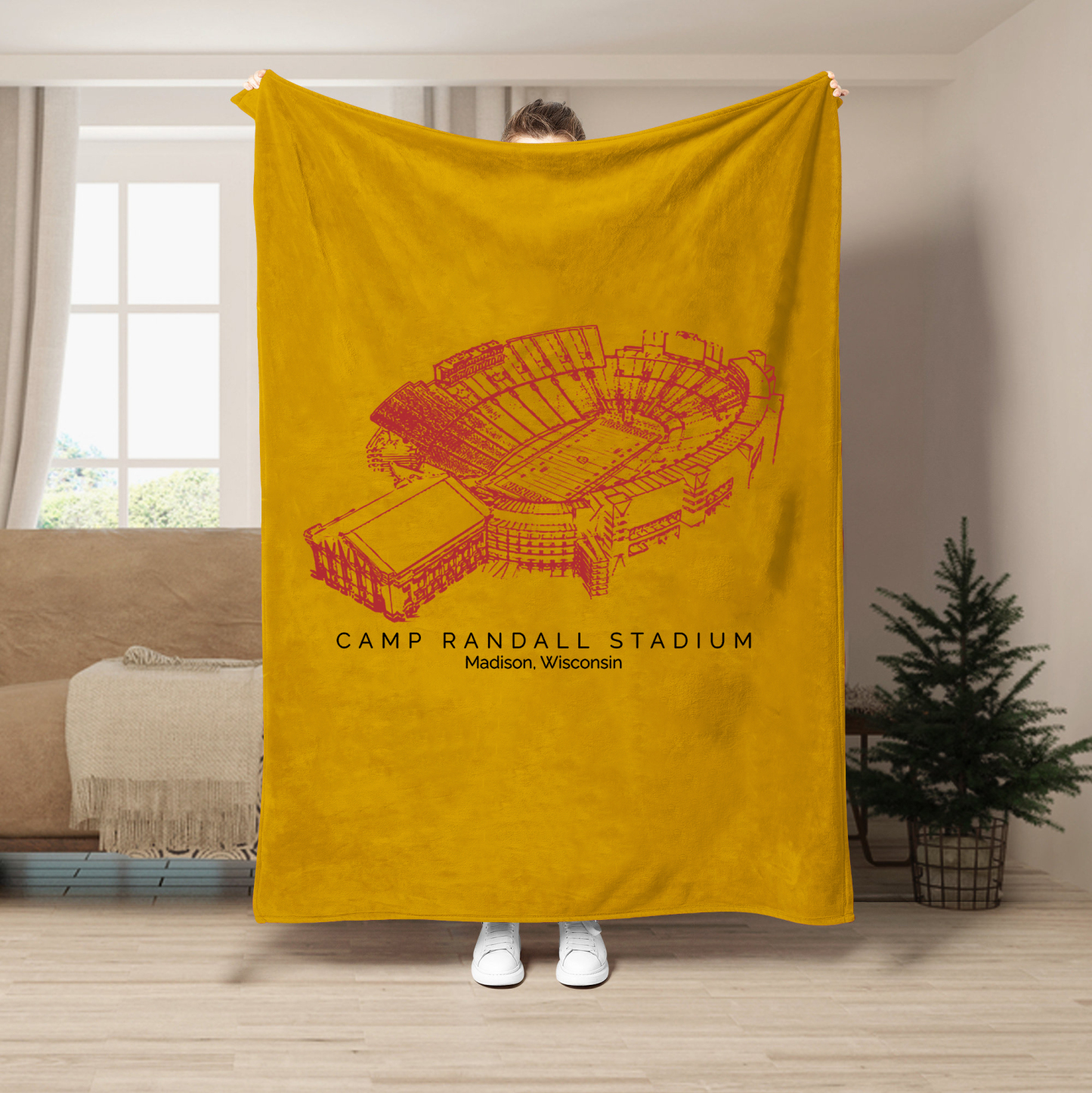 Camp Randall Stadium - Wisconsin Badgers football,College Football Blanket