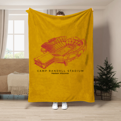 Camp Randall Stadium - Wisconsin Badgers football,College Football Blanket