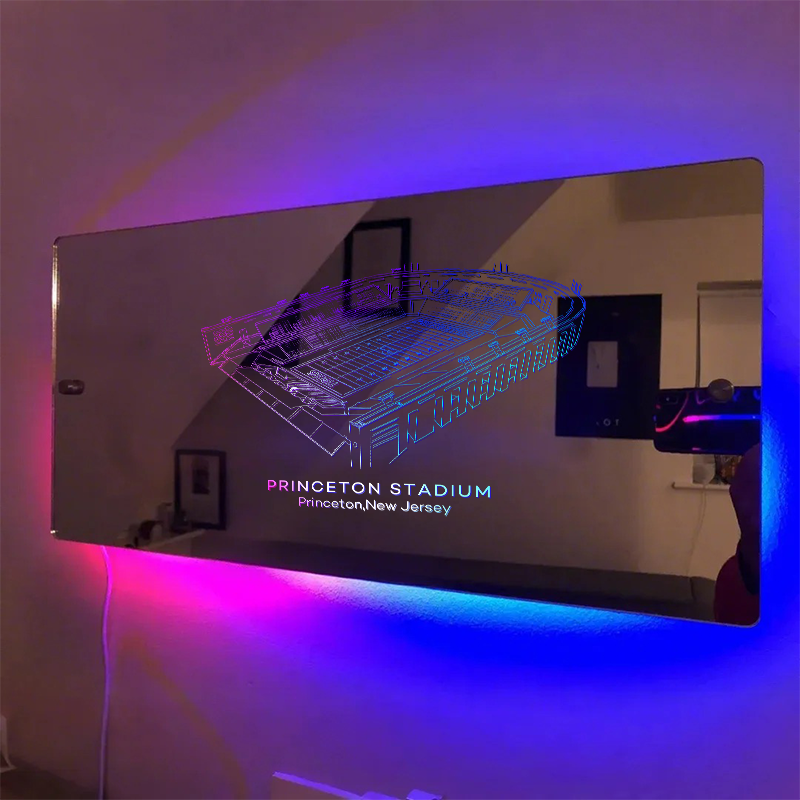 Princeton Stadium Mirror Light - Gifts for Sports Lovers