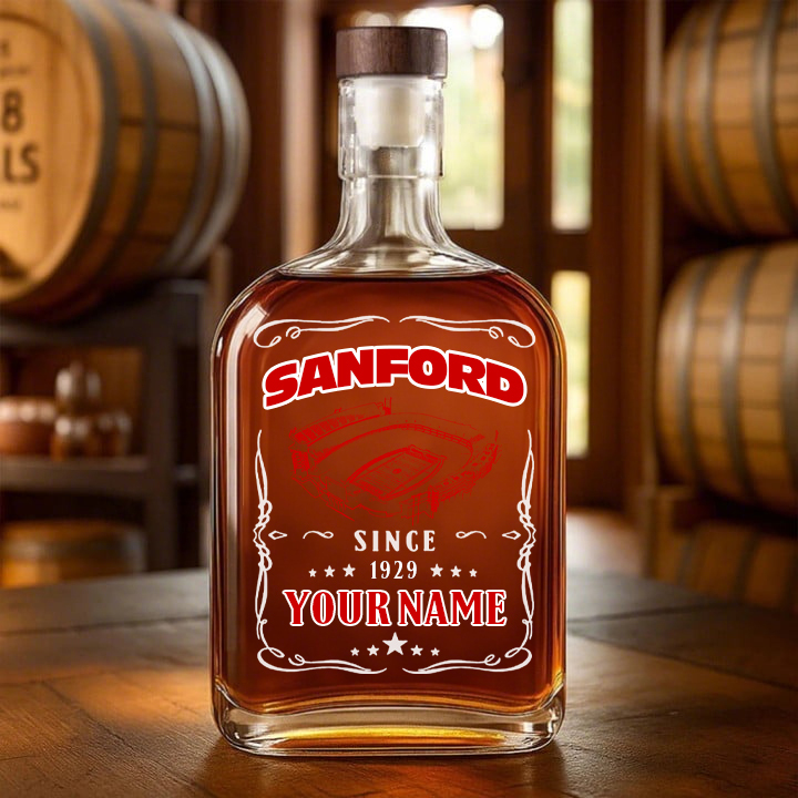 Sanford Stadium-Georgia Bulldogs Football Whiskey Bottle Decanter