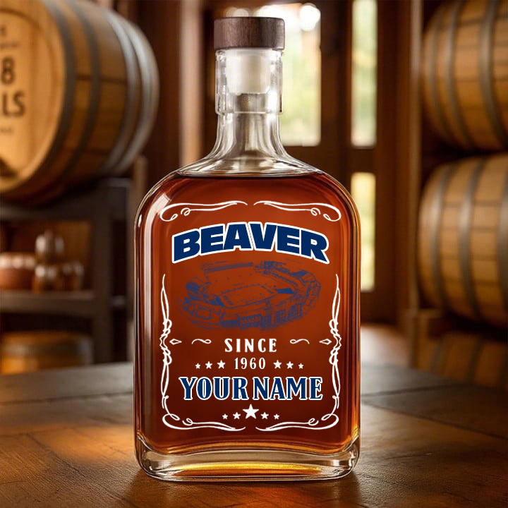 Beaver Stadium-Penn State Nittany Lions Football Whiskey Bottle Decanter