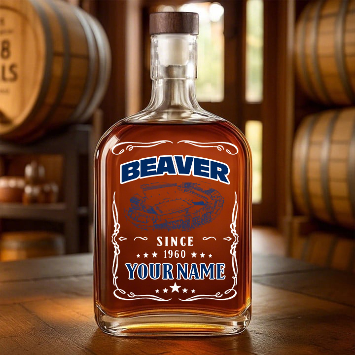 Beaver Stadium-Penn State Nittany Lions Football Whiskey Bottle Decanter