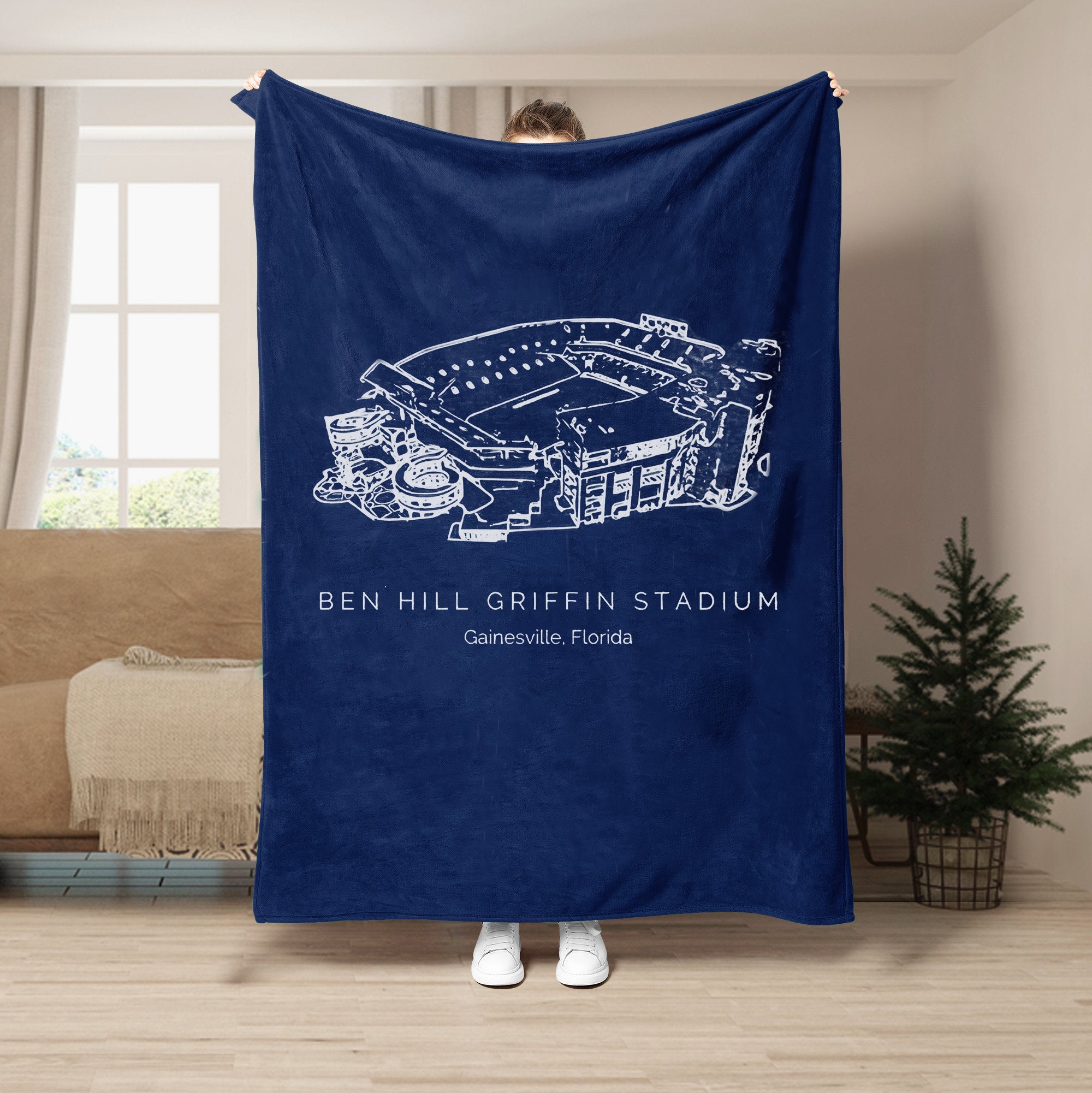 Ben Hill Griffin Stadium - College Football Blanket