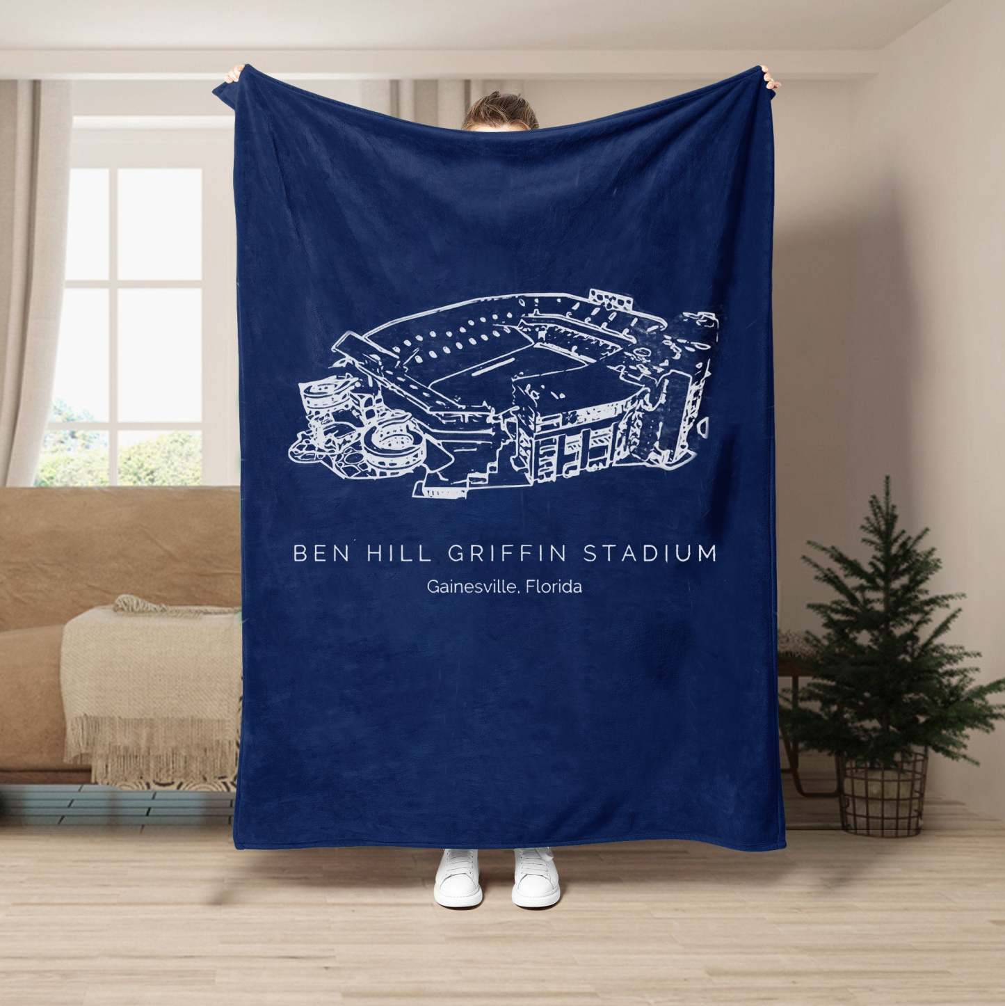 Ben Hill Griffin Stadium - College Football Blanket