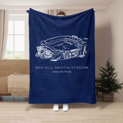 Ben Hill Griffin Stadium - College Football Blanket