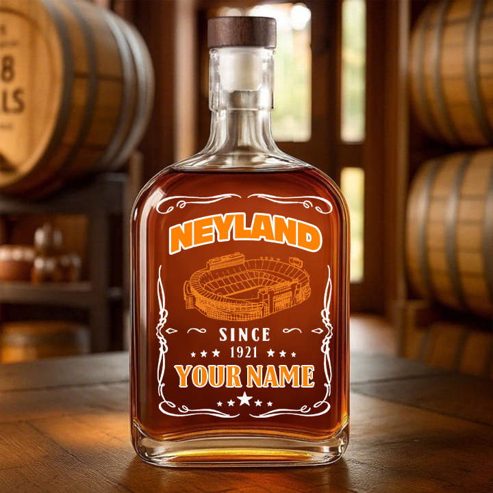 Neyland Stadium-Tennessee Volunteers Football Whiskey Bottle Decanter