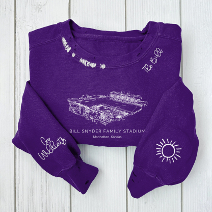 Bill Snyder Family Stadium-Kansas State Wildcats Alumni Distressed Mon