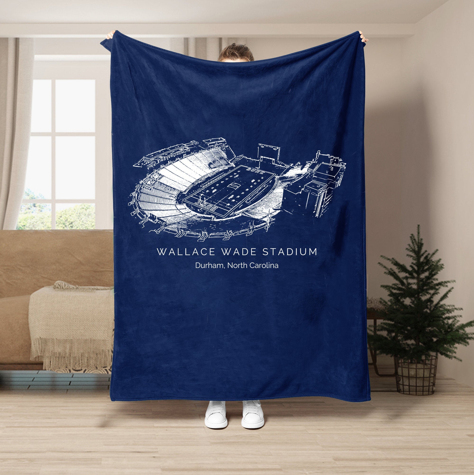 Wallace Wade Stadium - College Football Blanket