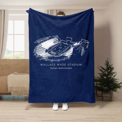 Wallace Wade Stadium - College Football Blanket