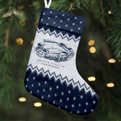 Customized Beaver Stadium Christmas Stocking Gift For Family Member - Limited Edition