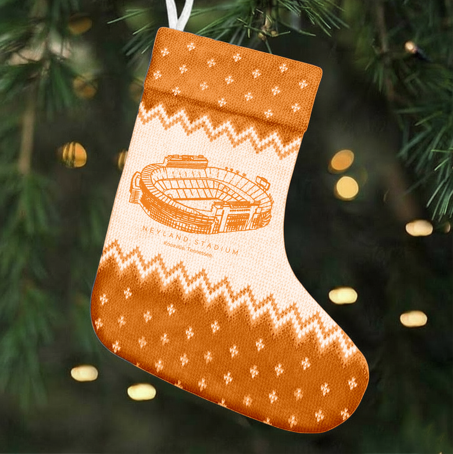 Customized Neyland Stadium Christmas Stocking Gift For Family Member - Limited Edition