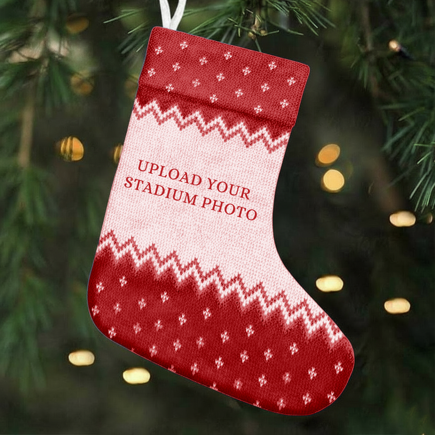 Customized Stadium Christmas Stocking Gift For Family Member - Limited Edition