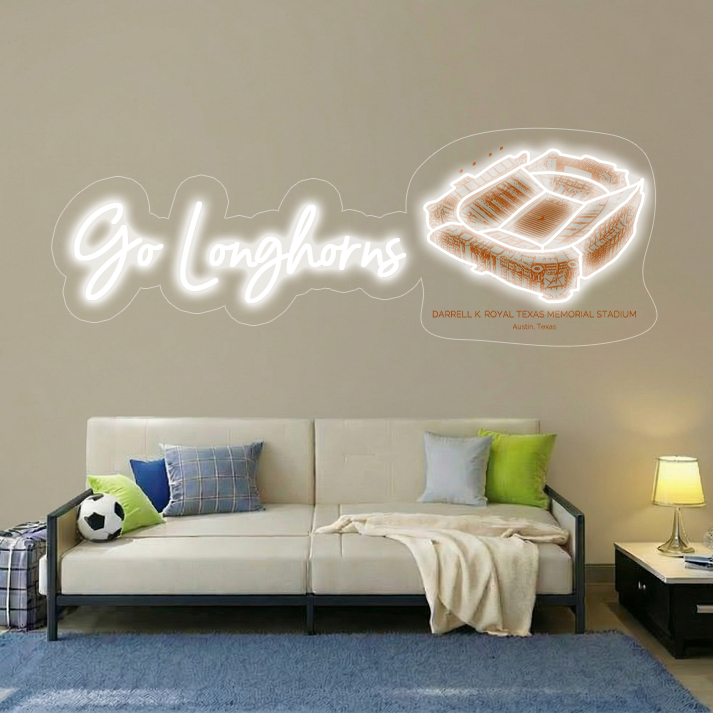 Darrell K Royal-Texas Memorial Stadium LED Neon Light