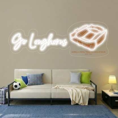 Darrell K Royal-Texas Memorial Stadium LED Neon Light
