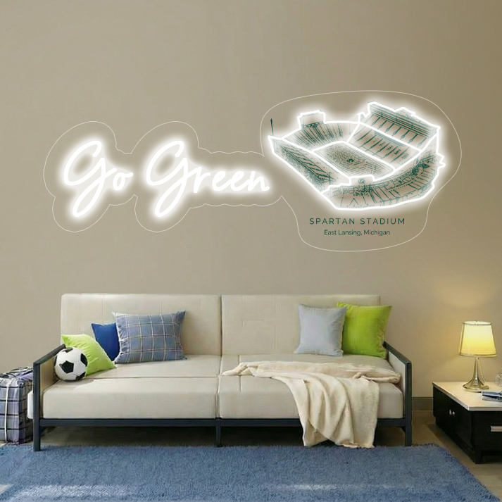 Spartan Stadium LED Neon Light