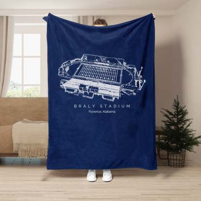 Braly Stadium - College Football Blanket