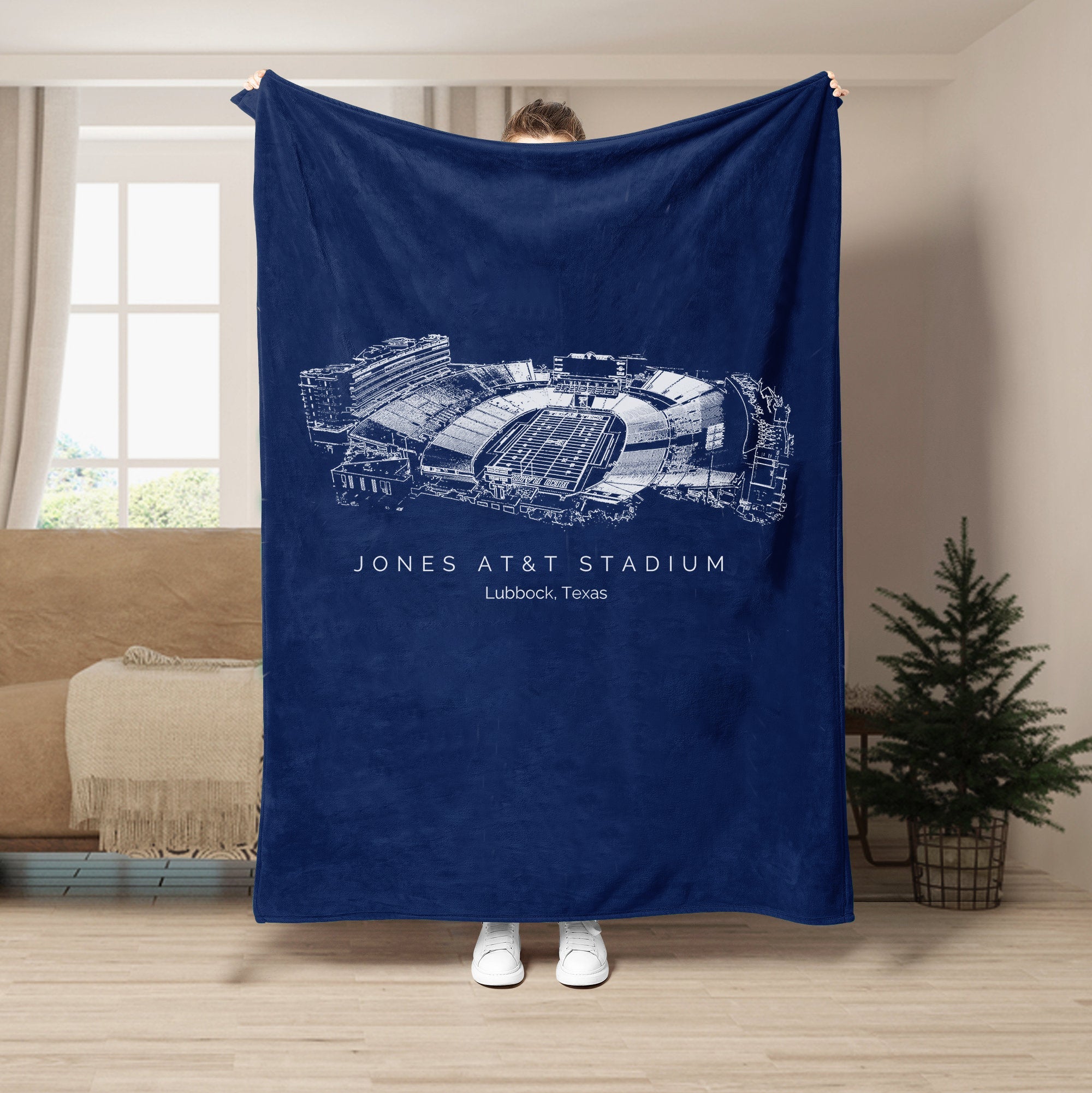Jones AT&T Stadium - College Football Blanket