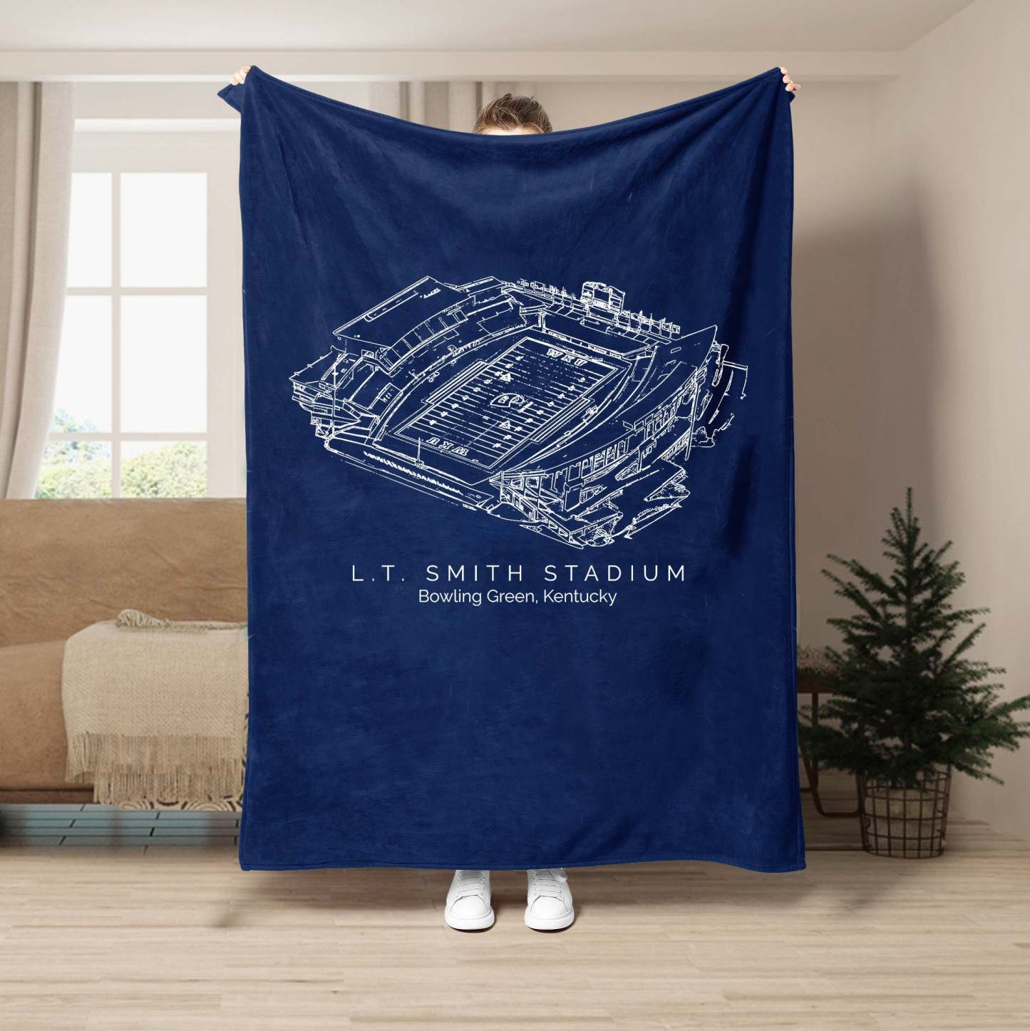 L. T. Smith Stadium - College Football Blanket