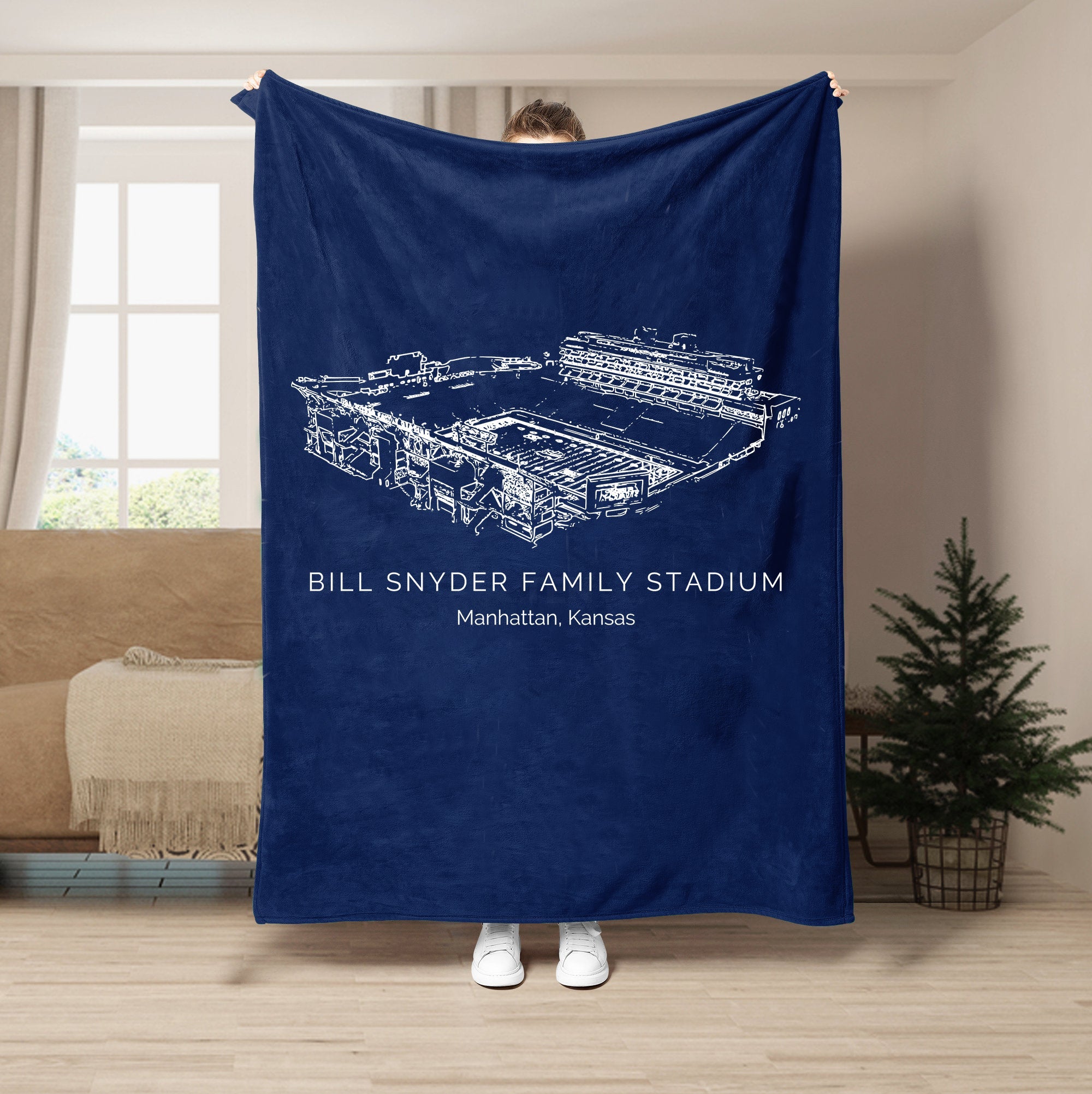 Bill Snyder Family Stadium - College Football Blanket