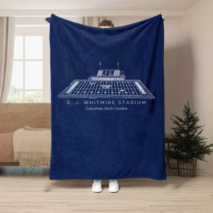 E. J. Whitmire Stadium - College Football Blanket