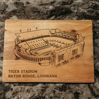 Tiger Stadium Cutting Board