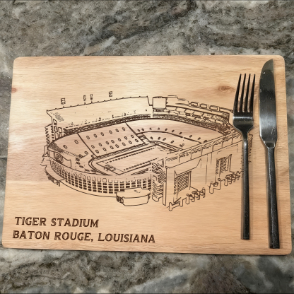 Tiger Stadium Cutting Board
