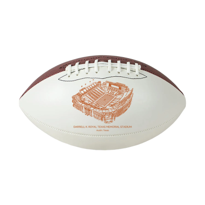 Darrell K Royal–Texas Memorial Stadium - Texas Longhorns football, Stipple Art College Football