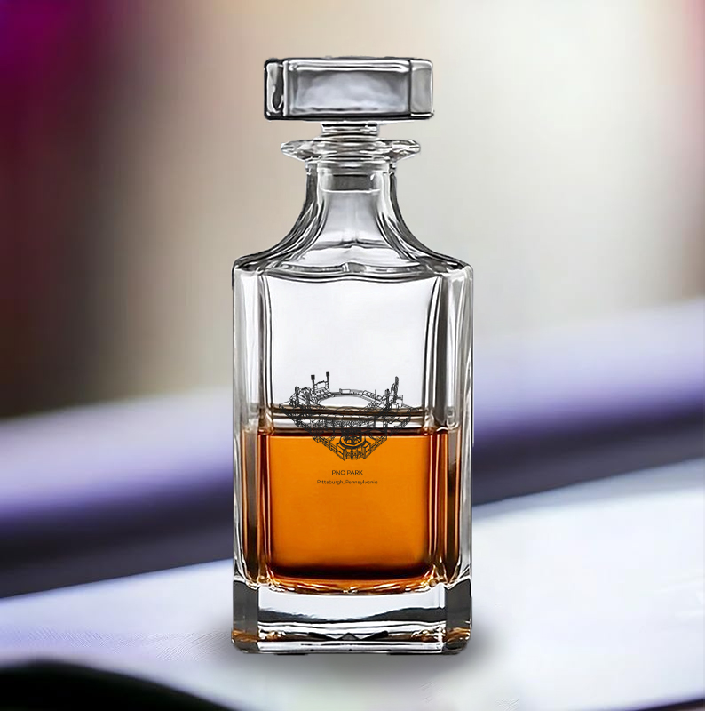PNC Park Whiskey Bottle-Perfect Gifts for Baseball Fans