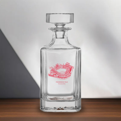 Progressive Field Whiskey Bottle-Perfect Gifts for Baseball Fans
