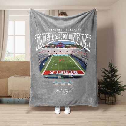Unfinished Business Blanket-Vaught-Hemingway Stadium