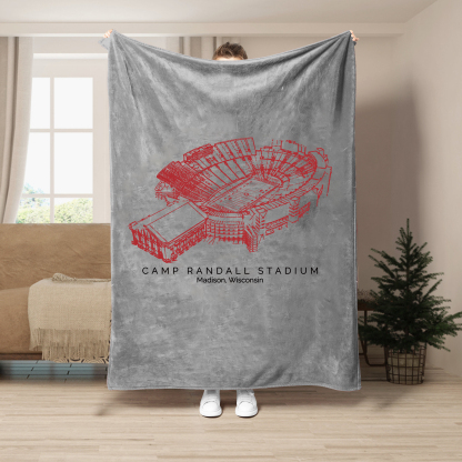 Camp Randall Stadium - Wisconsin Badgers football,College Football Blanket