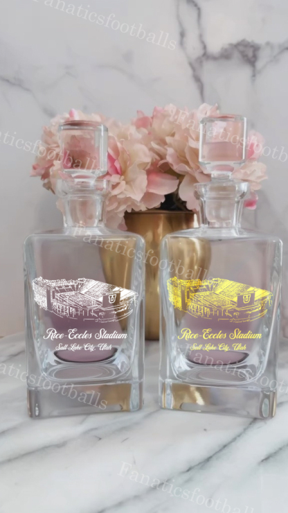 Rice–Eccles Stadium Whiskey Bottles-Gifts For Sports Lovers