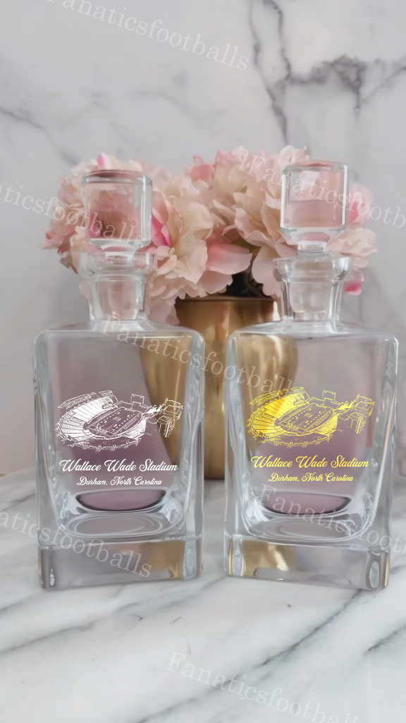 Wallace Wade Stadium Whiskey Bottles-Gifts For Sports Lovers