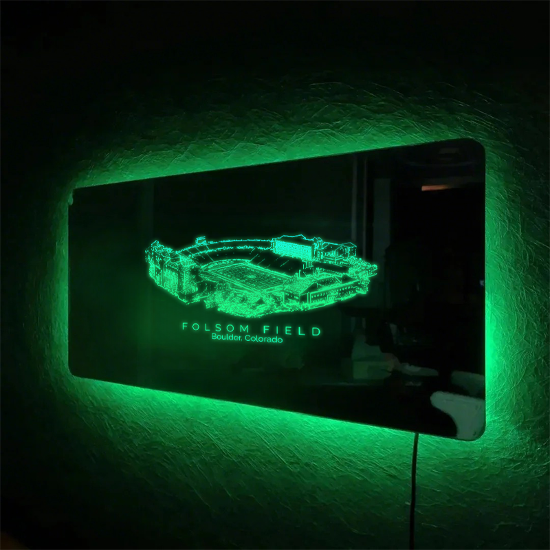Folsom Field Mirror Light - Gifts for Sports Lovers