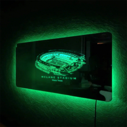 McLane Stadium Mirror Light - Gifts for Sports Lovers