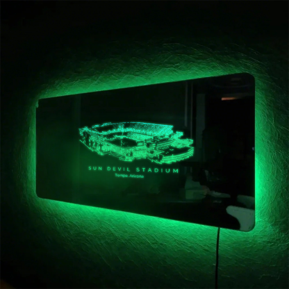 Sun Devil Stadium Mirror Light - Gifts for Sports Lovers