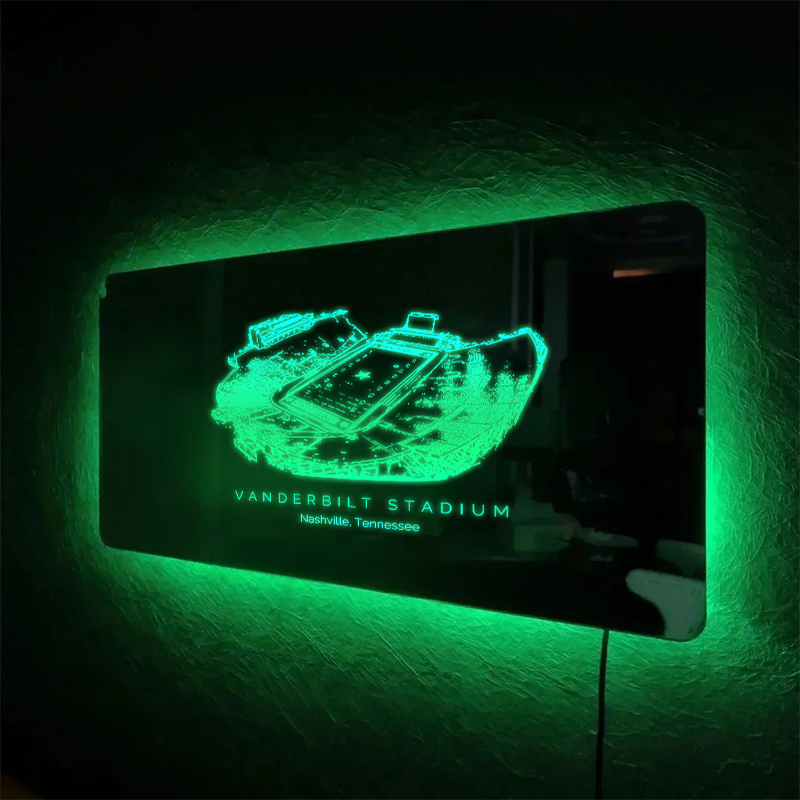 Vanderbilt Stadium Mirror Light - Gifts for Sports Lovers