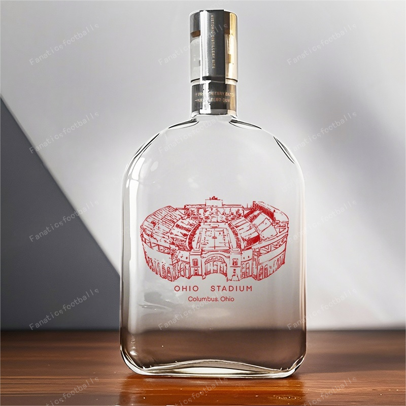 Ohio Stadium - Ohio State Buckeyes Whiskey Bottles