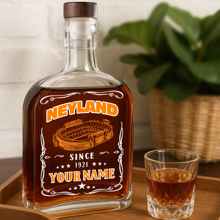 Neyland Stadium-Tennessee Volunteers Football Whiskey Bottle Decanter
