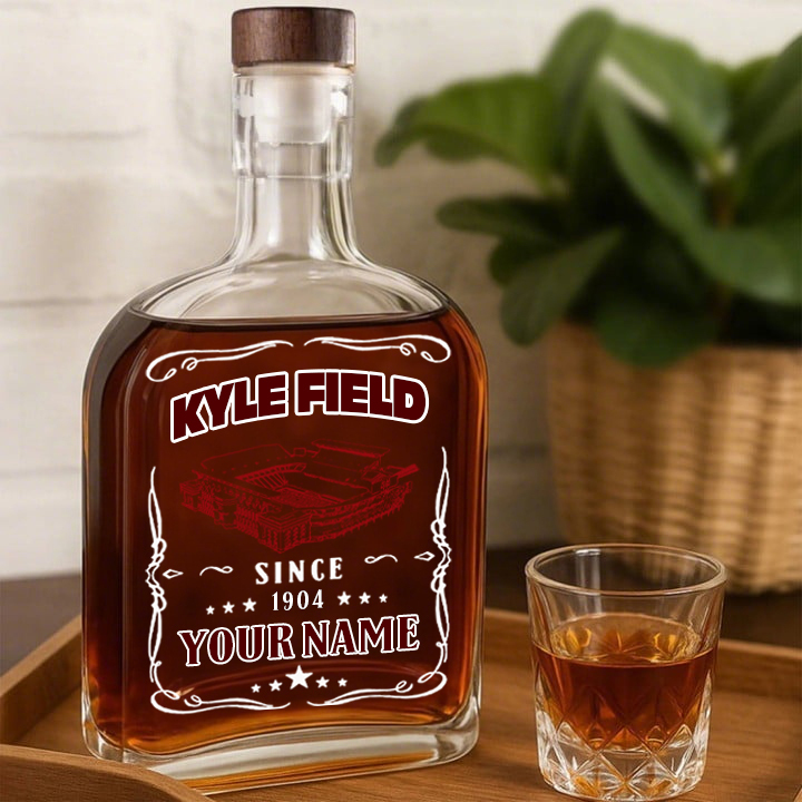 Kyle Field Stadium-Texas A&M Aggies Football Whiskey Bottle Decanter