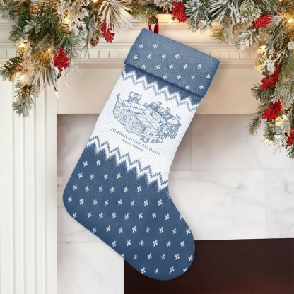Customized Jordan-Hare Stadium Christmas Stocking Gift For Family Member - Limited Edition