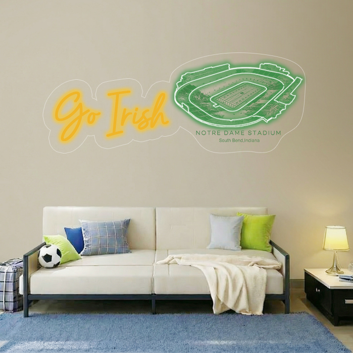 Notre Dame Stadium LED Neon Light