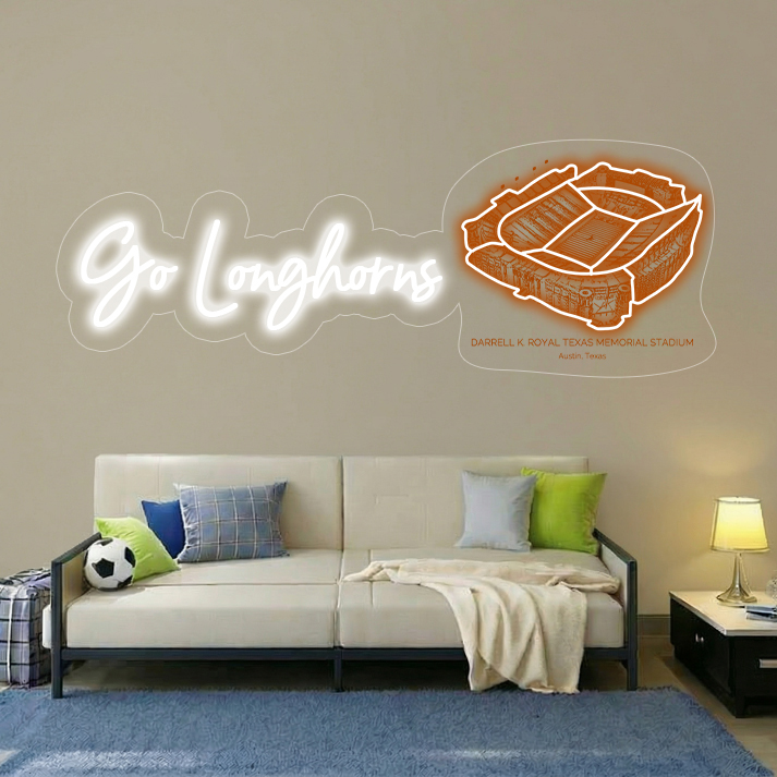 Darrell K Royal-Texas Memorial Stadium LED Neon Light