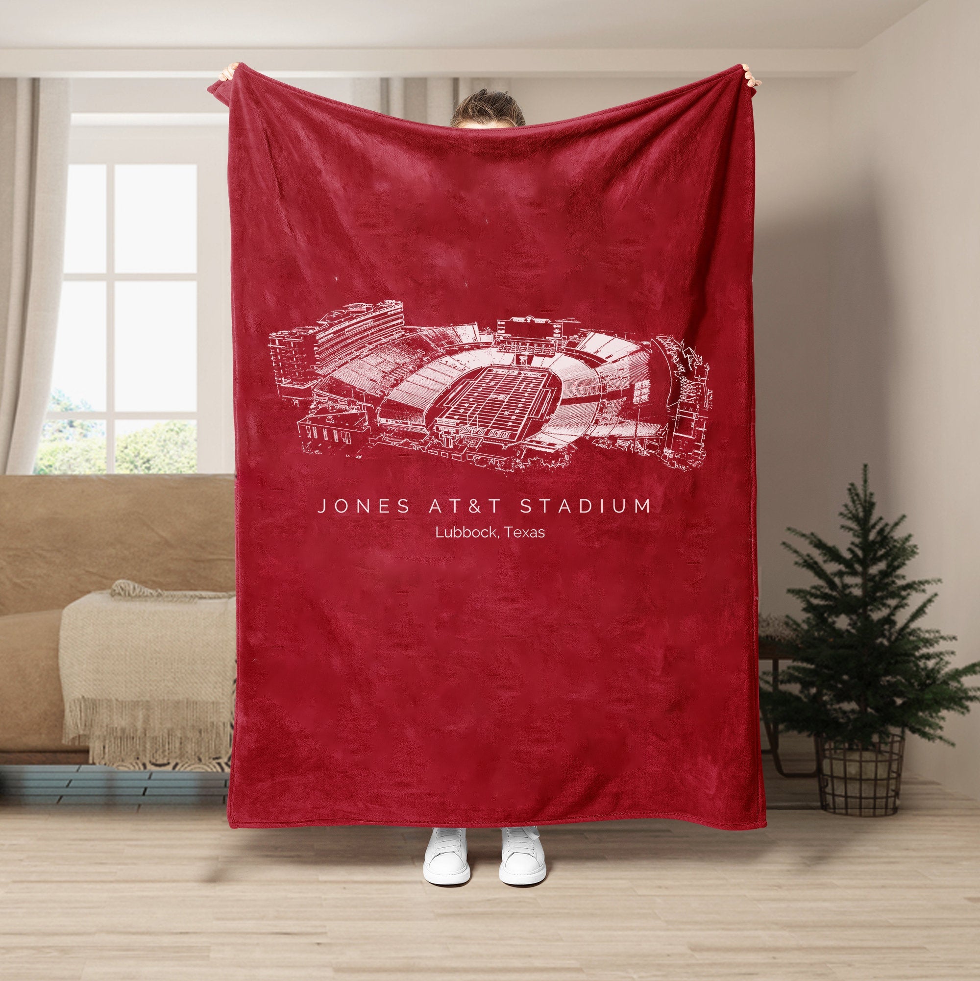 Jones AT&T Stadium - College Football Blanket