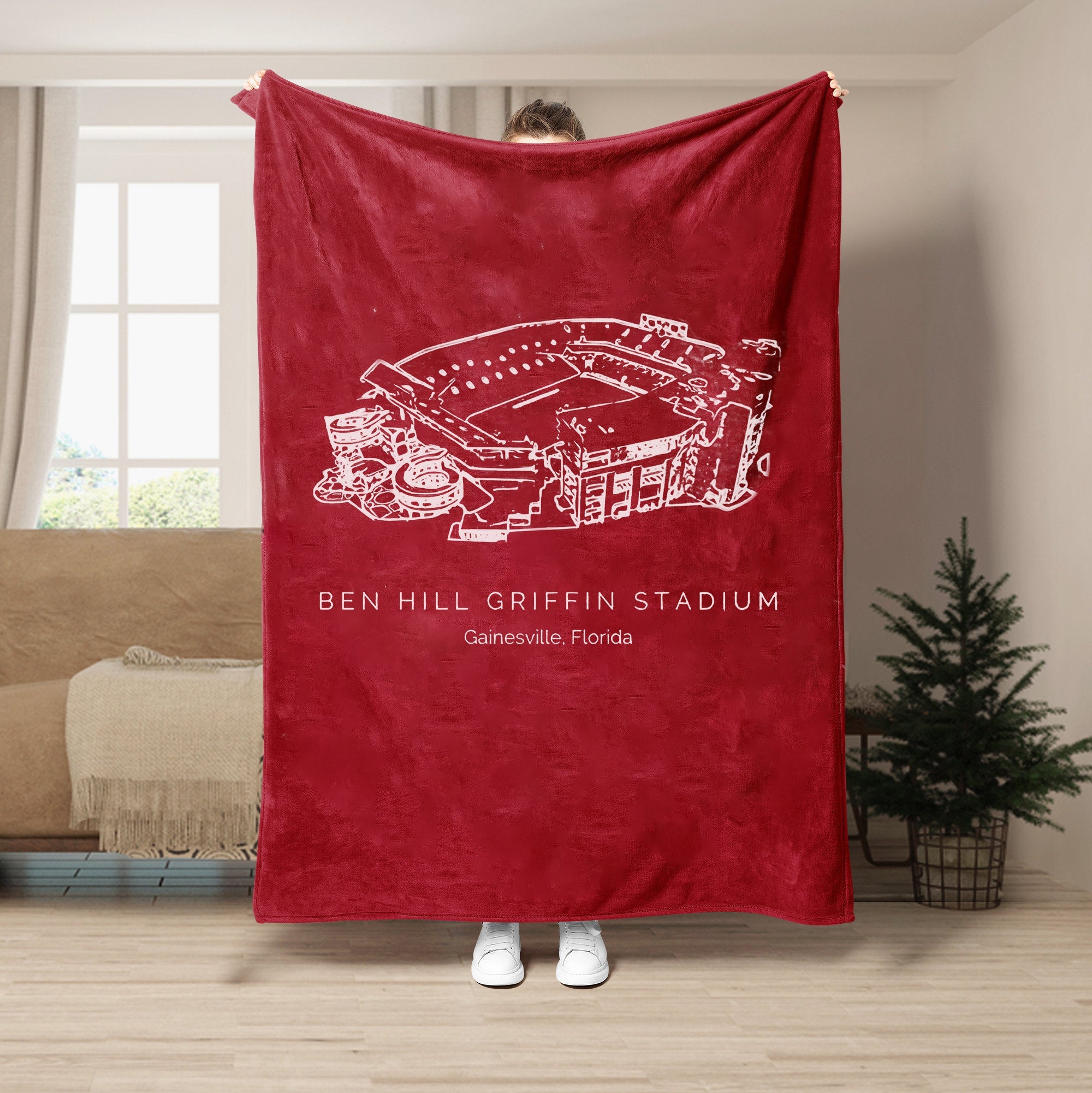 Ben Hill Griffin Stadium - College Football Blanket