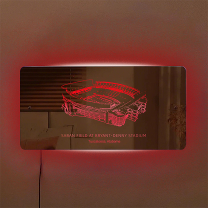 Bryant-Denny Stadium Mirror Light - Gifts for Sports Lovers
