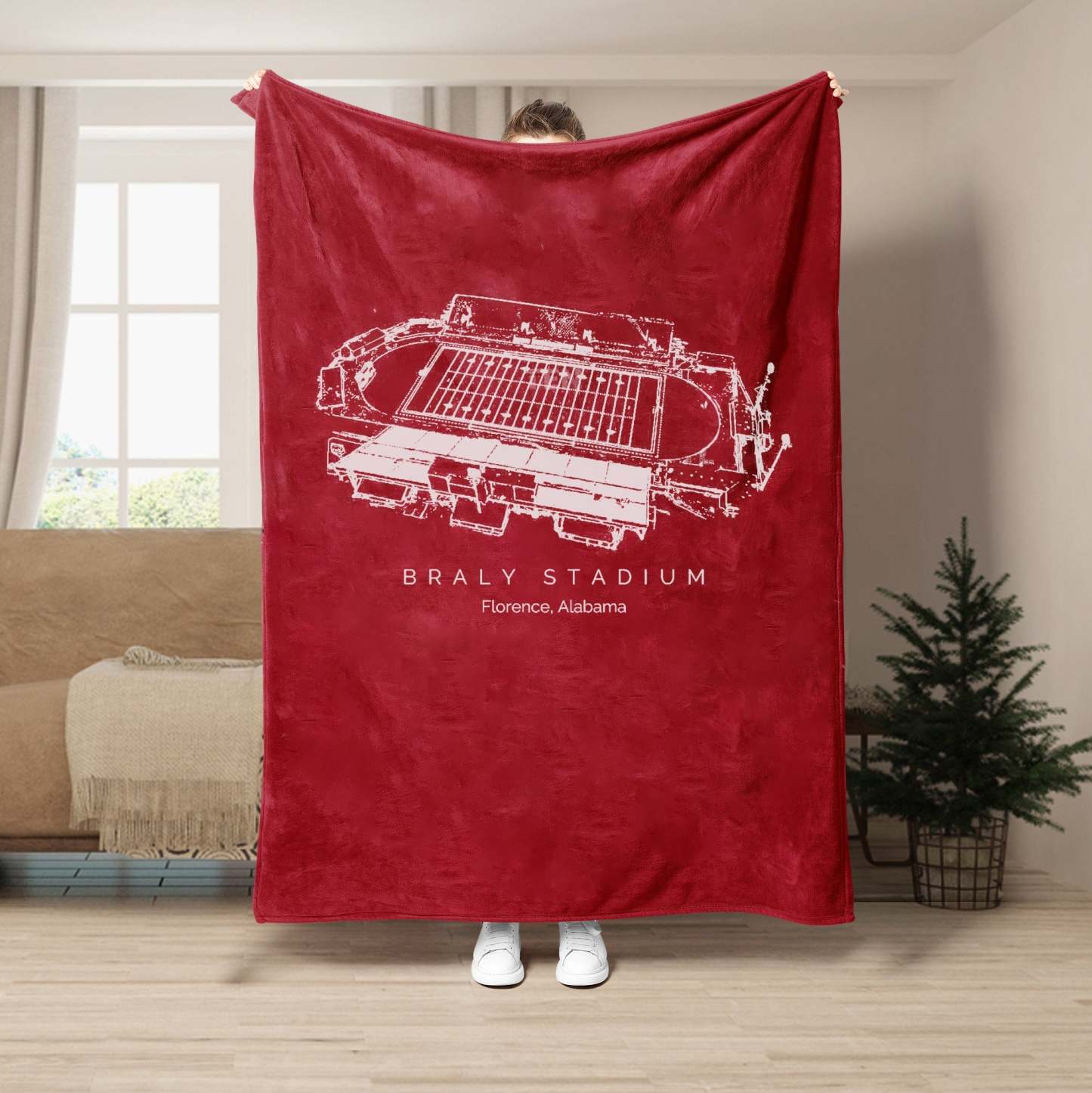 Braly Stadium - College Football Blanket