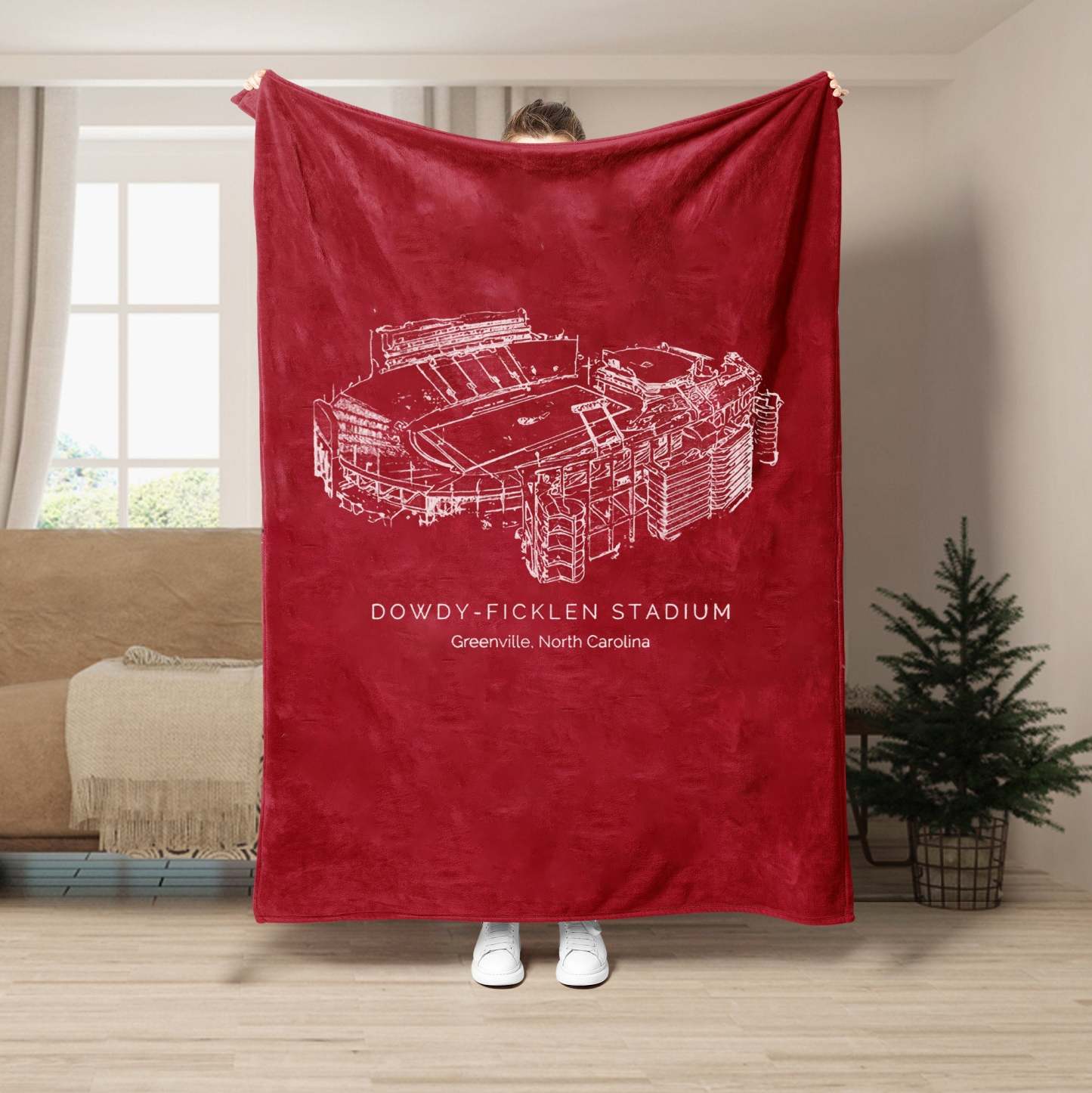 Dowdy–Ficklen Stadium - College Football Blanket