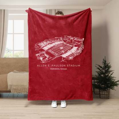 Allen E. Paulson Stadium - College Football Blanket